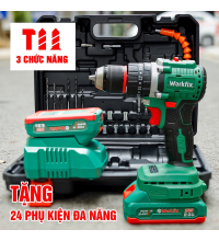 Máy Khoan Pin 3 Chức Năng Workfix WF-ID2110BL