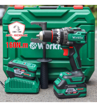Máy Khoan Pin 3 Chức Năng 13mm Workfix WF-ID160AK