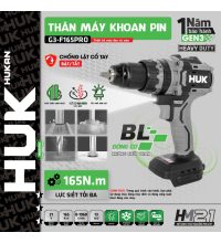 Máy khoan pin 13mm GEN 3 – G3-F165PRO