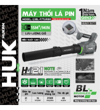 Thân máy thổi lá dùng pin (GEN 3) G3BL-F7TURBO